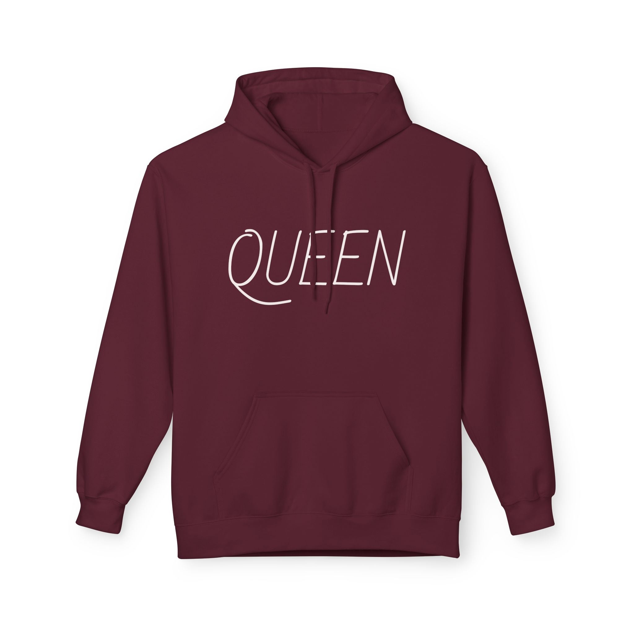 "Queen, Don't Mess With My King" — Classic Midweight Fleece Pullover