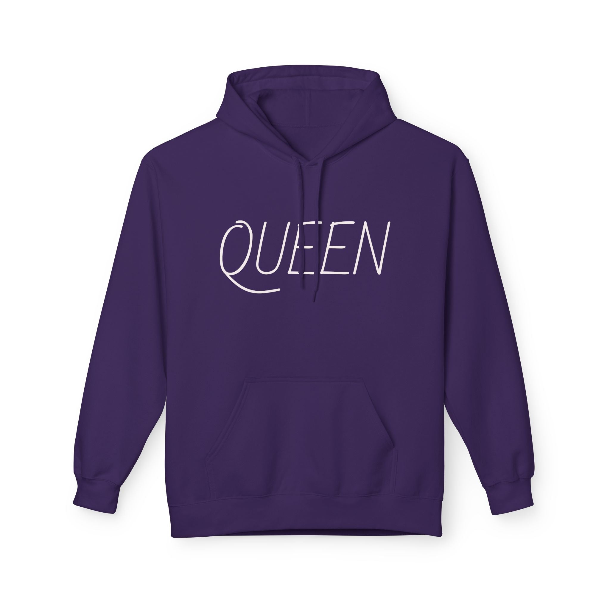 "Queen, Don't Mess With My King" — Classic Midweight Fleece Pullover