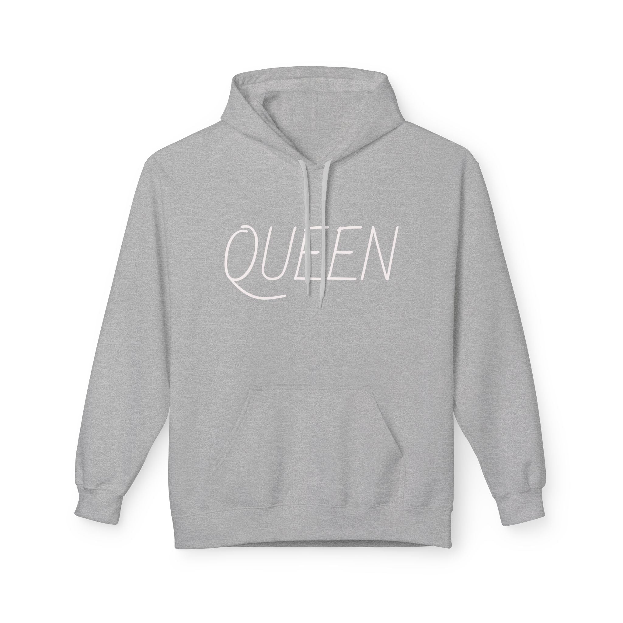"Queen, Don't Mess With My King" — Classic Midweight Fleece Pullover