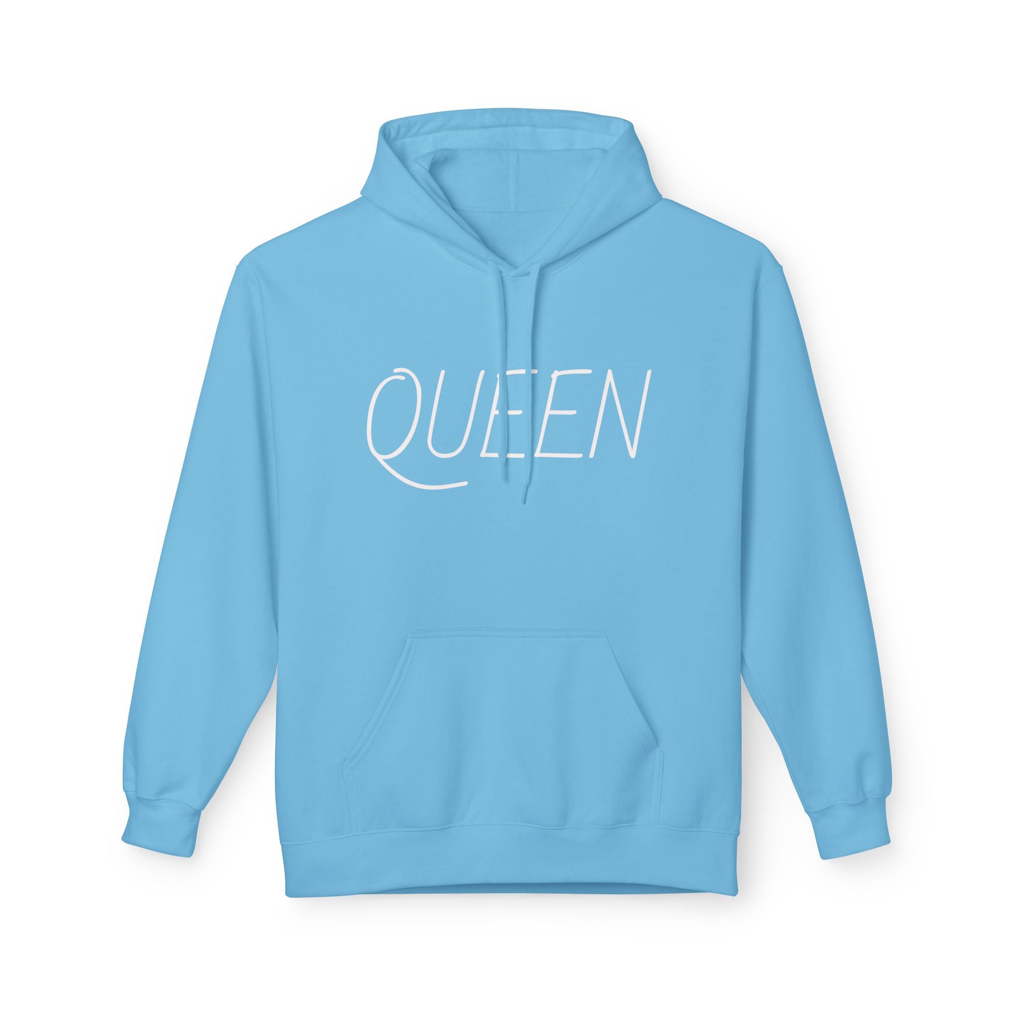 "Queen, Don't Mess With My King" — Classic Midweight Fleece Pullover