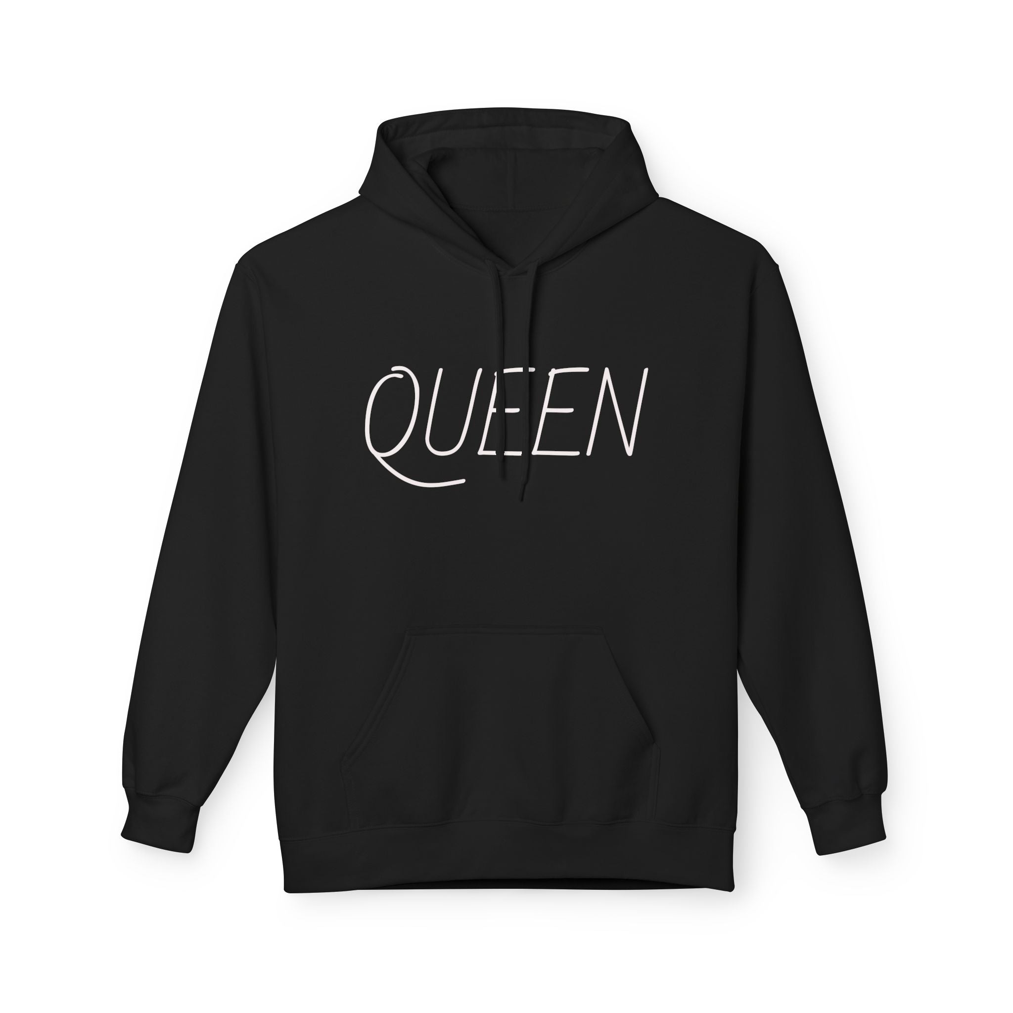 "Queen, Don't Mess With My King" — Classic Midweight Fleece Pullover